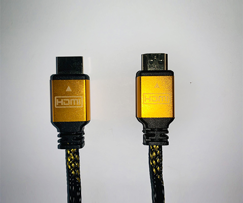 HDMI高清音视频连接线-编网铝壳